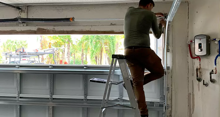 Garage Door Tension Spring Replacement in St. Cloud, FL