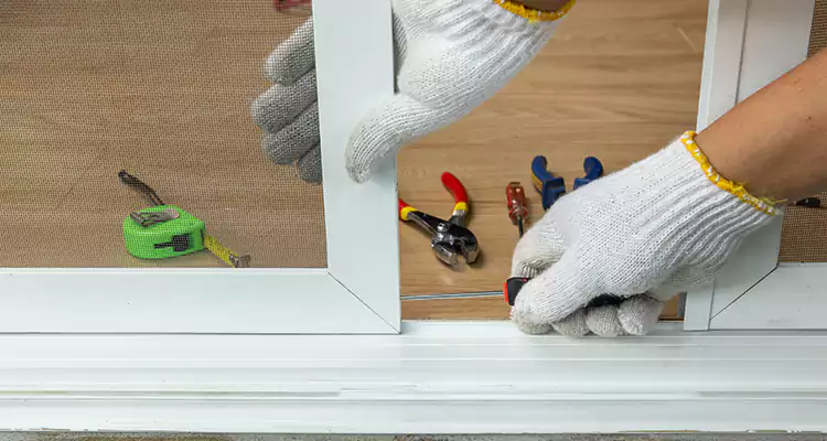 Sliding Glass Door Off Rails Repair in St. Cloud, FL