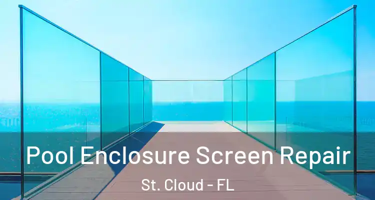  Pool Enclosure Screen Repair St. Cloud - FL